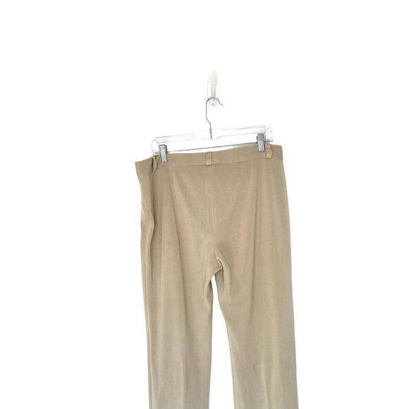 Misook Collection Tan Business Office‎ Career Knit Dress Pants Size 12 - Picture 7 of 12